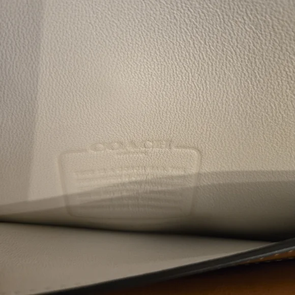 Coach Lux Bandit Shoulder Bag – Ivory (Style CC416) - Picture 9 of 9